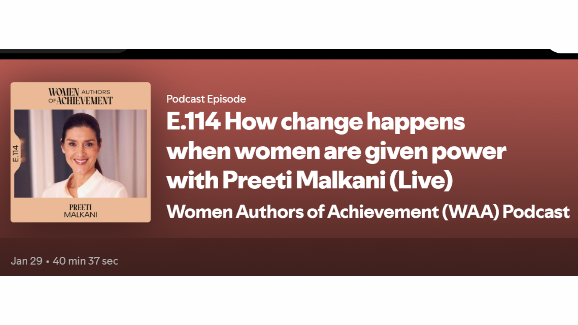 Women Authors of Achievement: „How change happens when women are given power“