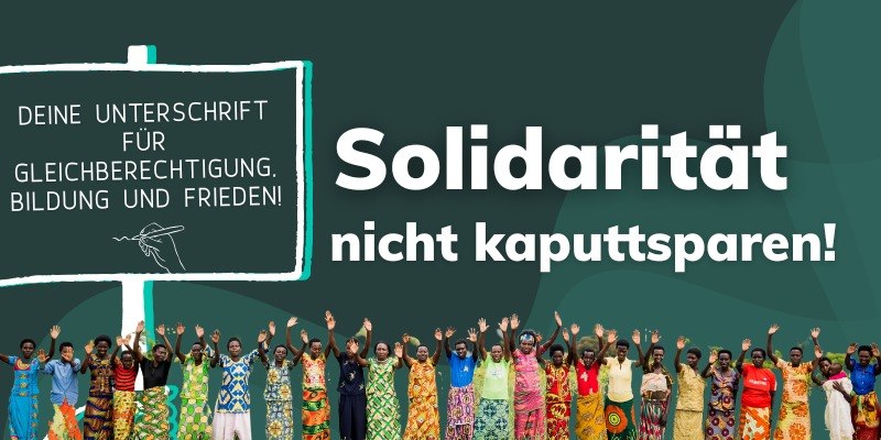 PETITION: SOLIDARITÄT NICHT KAPUTTSPAREN