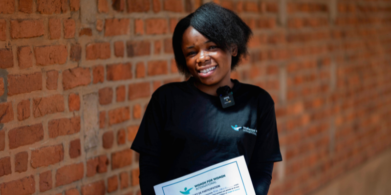 Mein Name ist Feza Mbilizi: Ich träume davon, eine Universität zu besuchen und meine Ausbildung abzuschließen